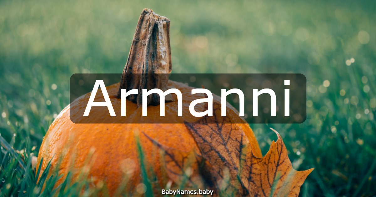 Armanni