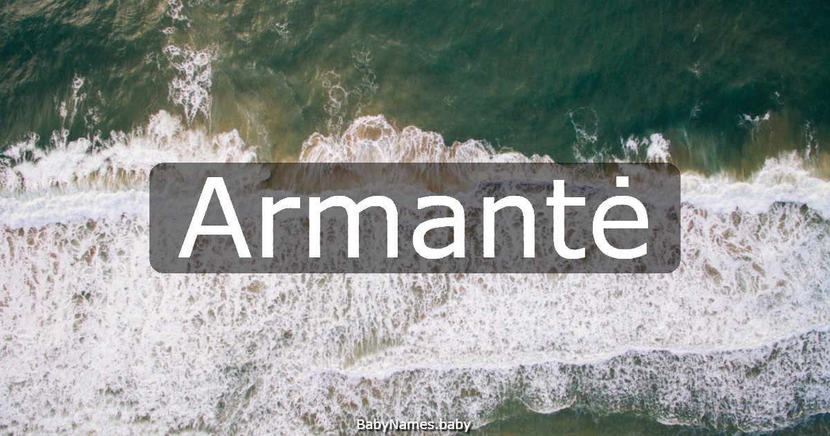 Armantė