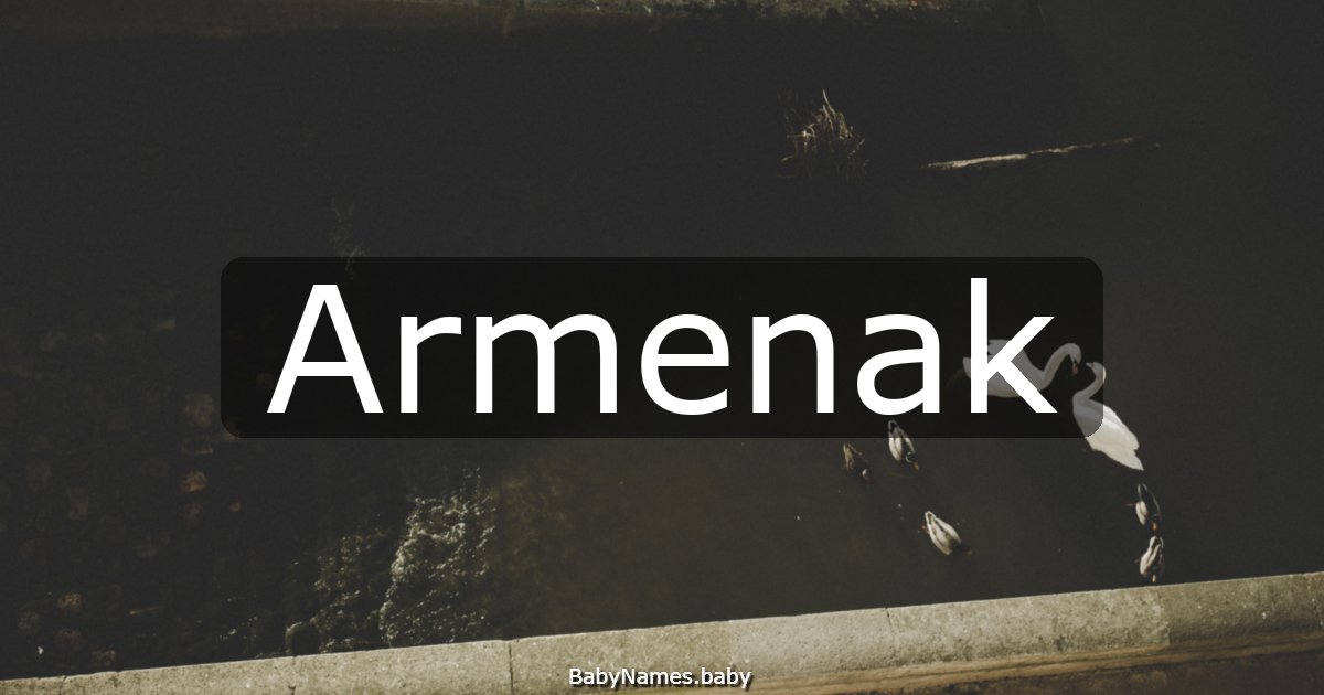 Armenak