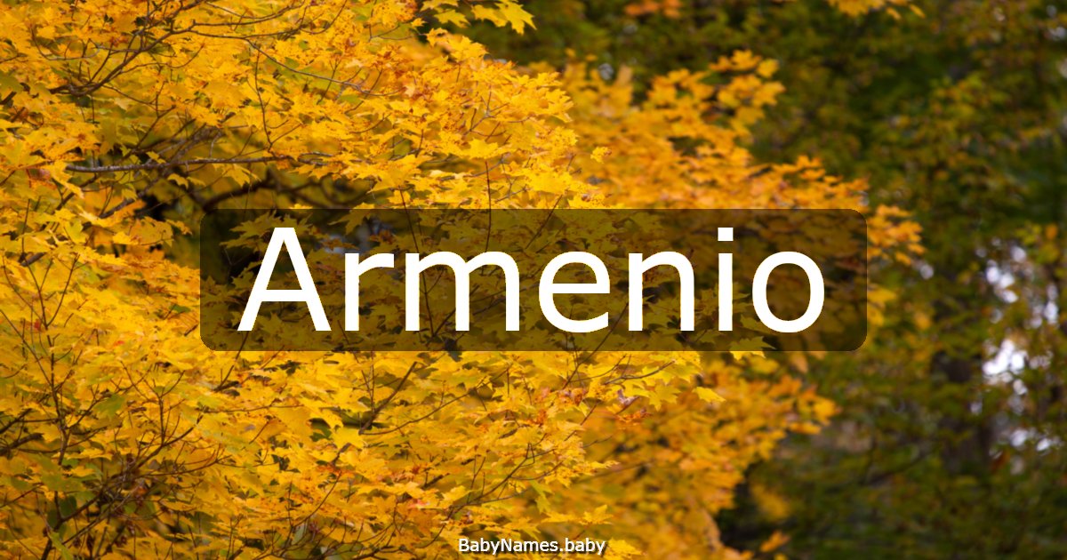 Armenio