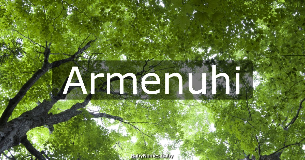 Armenuhi