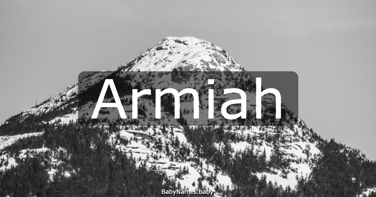 Armiah