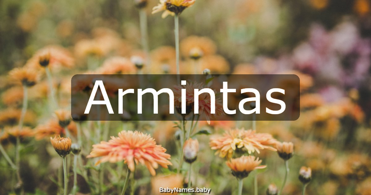Armintas