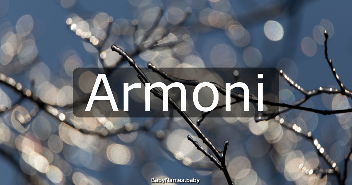 Armoni