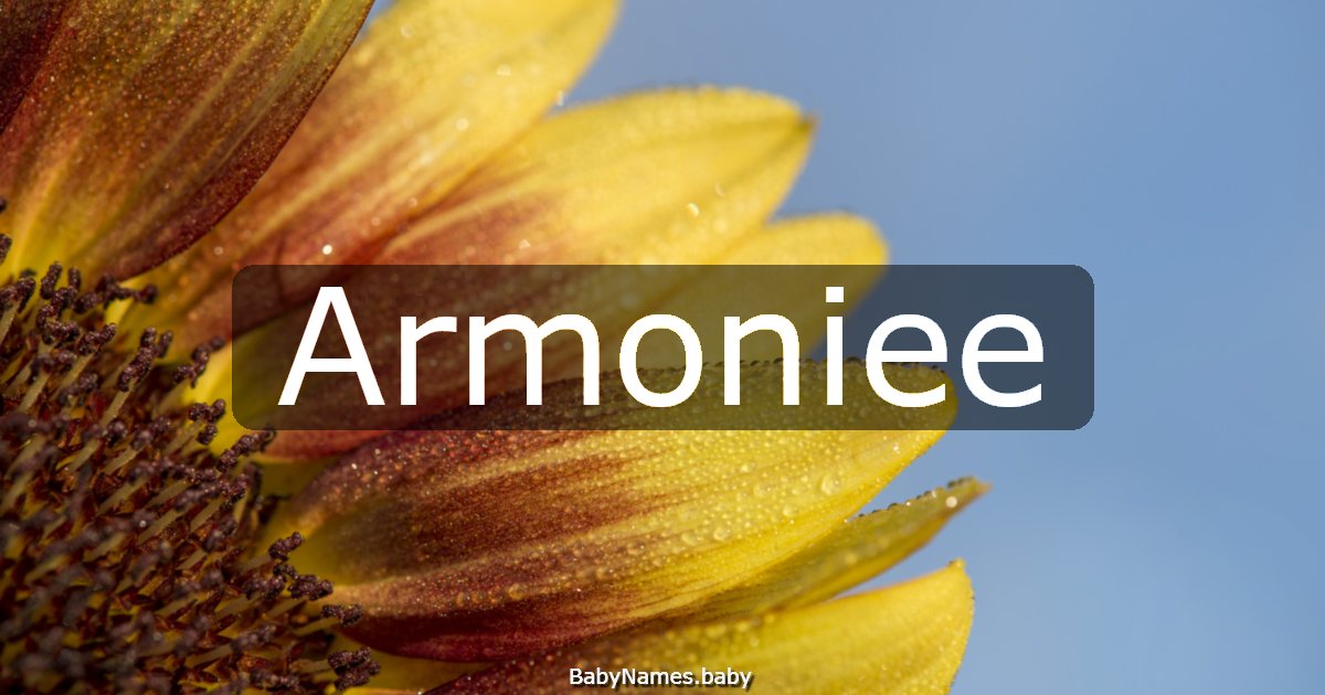 Armoniee