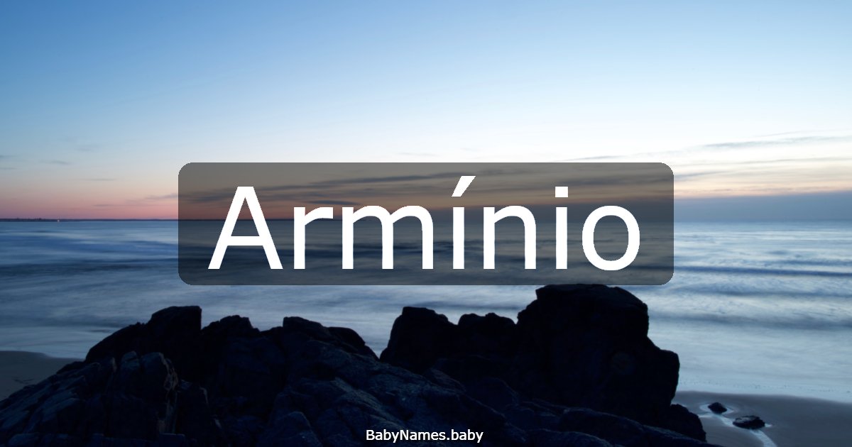 Armínio