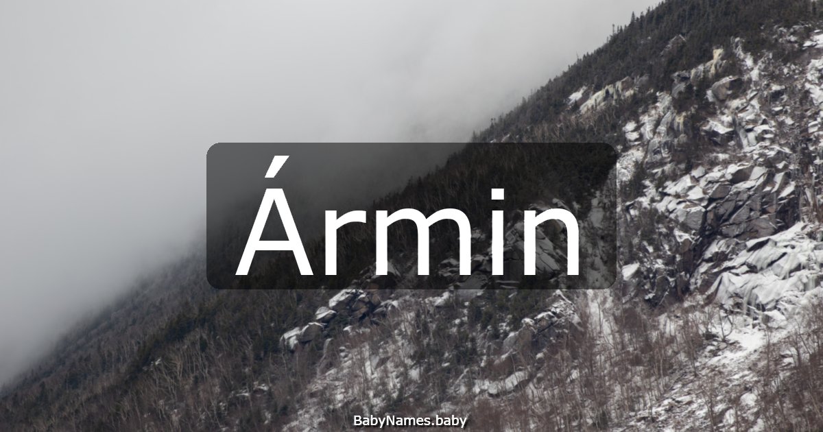 Ármin