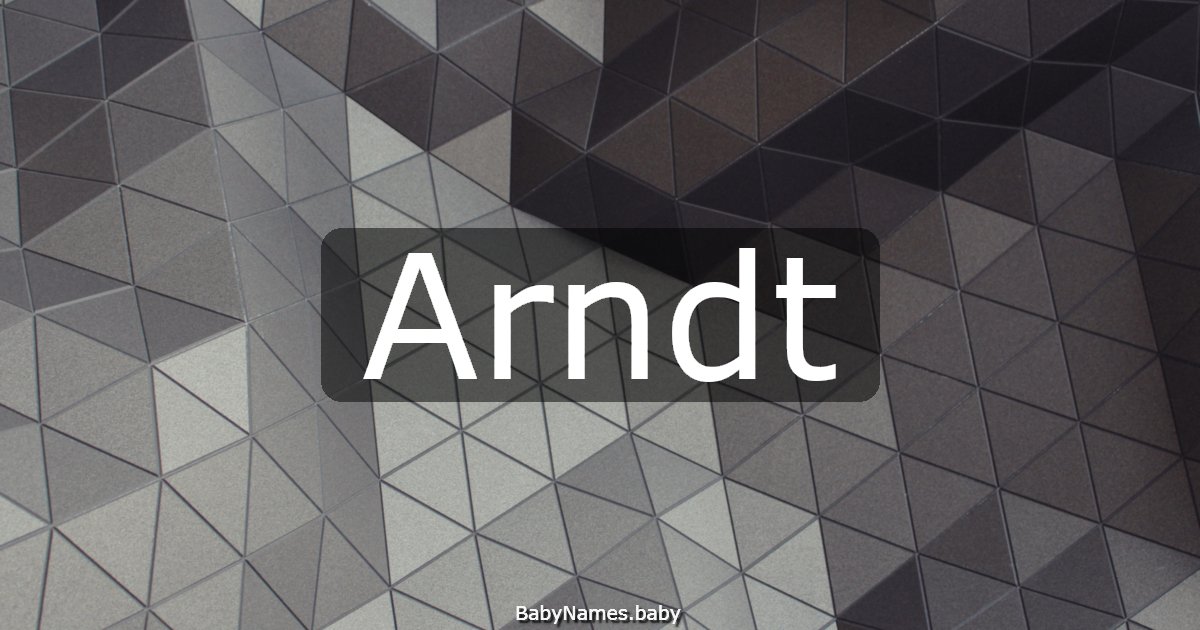 Arndt