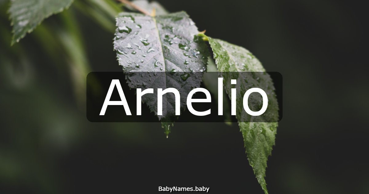 Arnelio