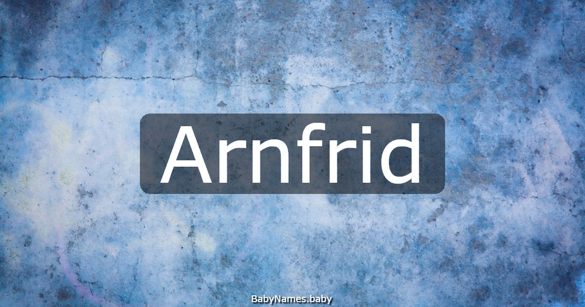 Arnfrid