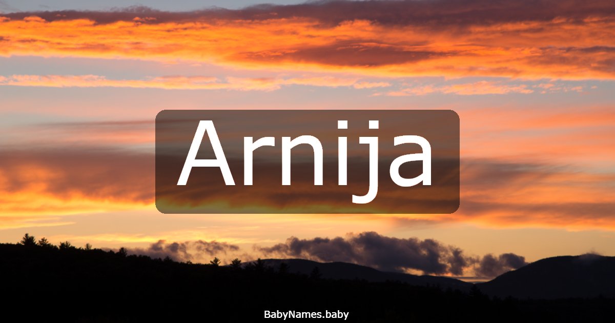 Arnija