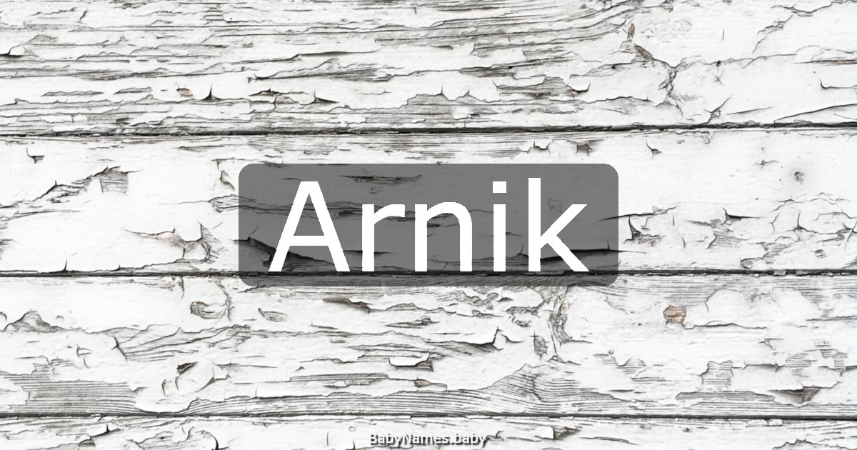 Arnik