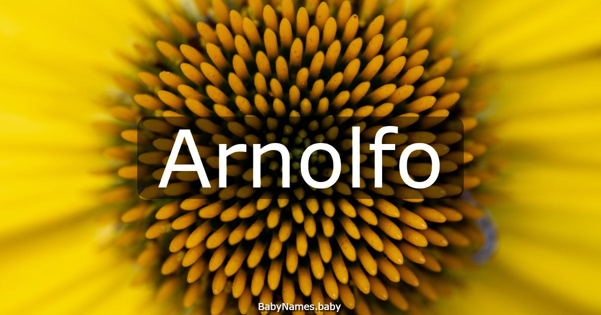 Arnolfo