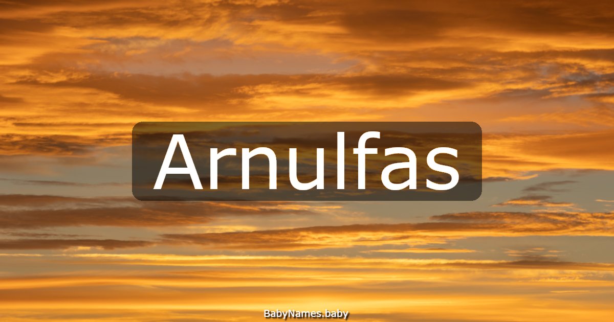 Arnulfas