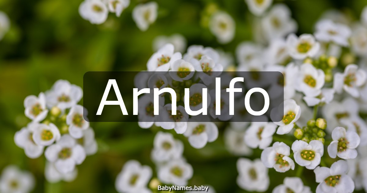 Arnulfo