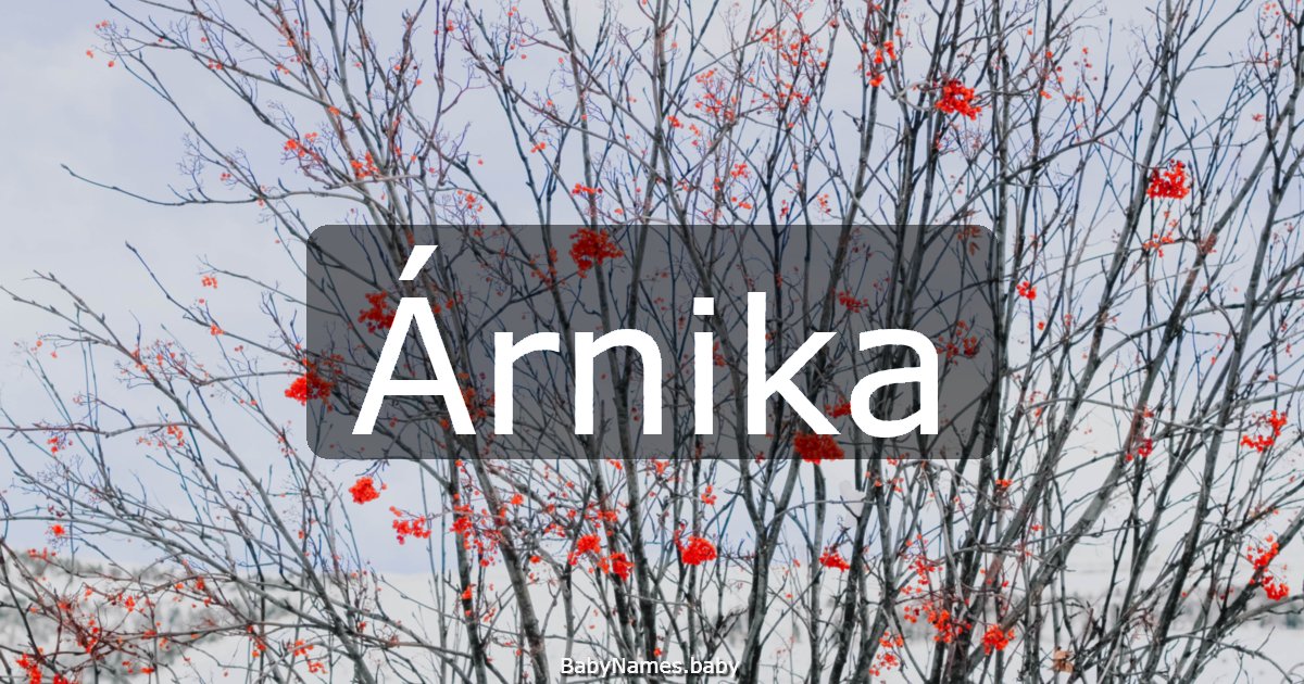 Árnika