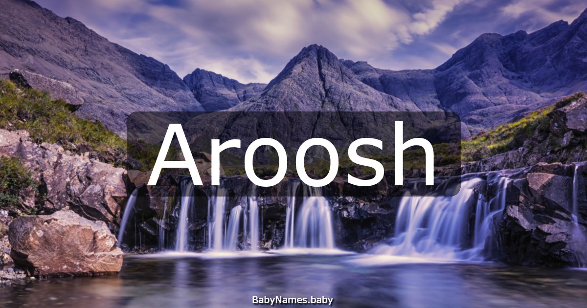 Aroosh