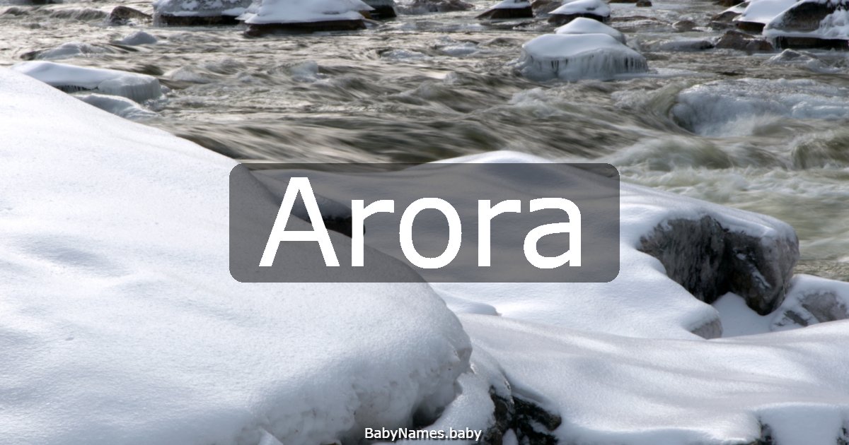 Arora