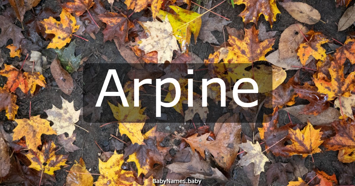 Arpine