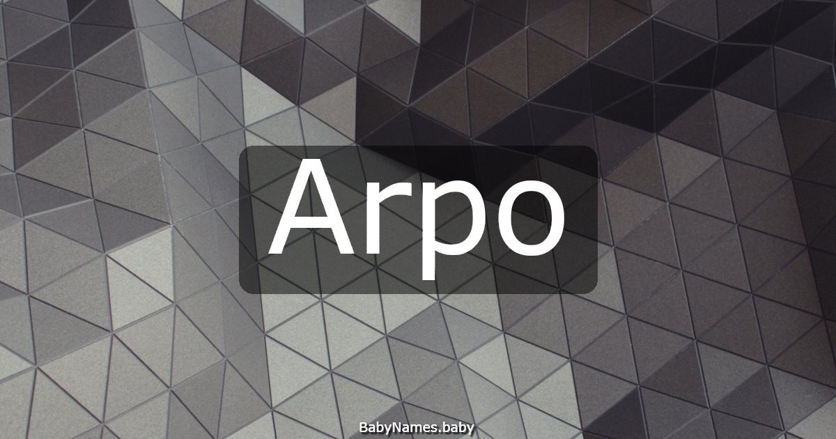 Arpo