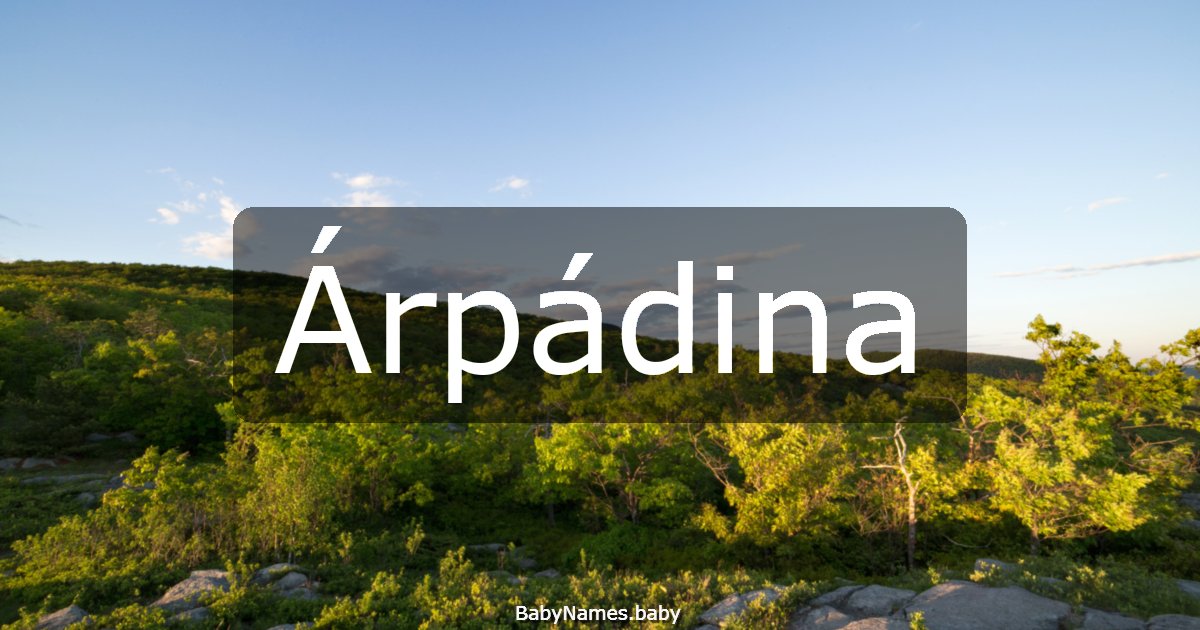 Árpádina