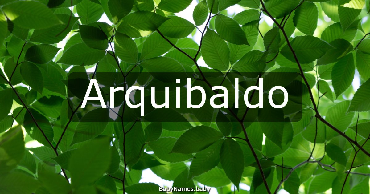 Arquibaldo