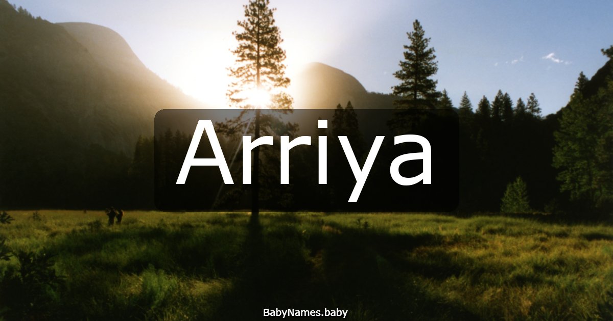 Arriya