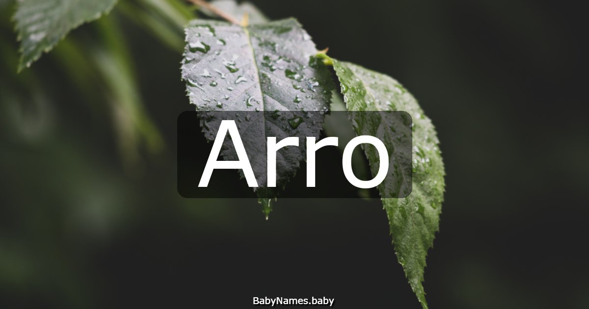 Arro