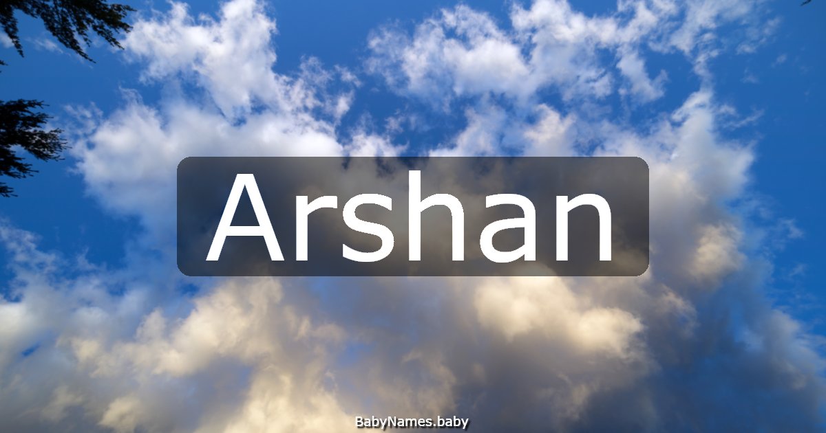 Arshan
