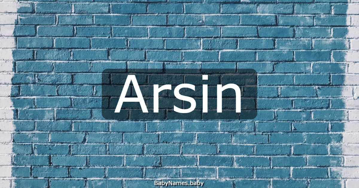 Arsin