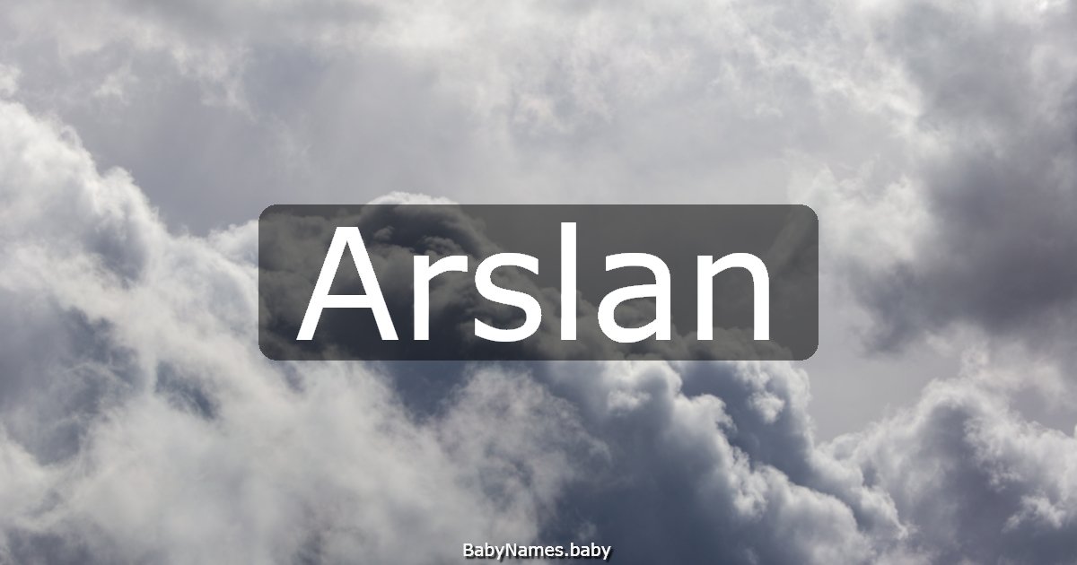 Arslan