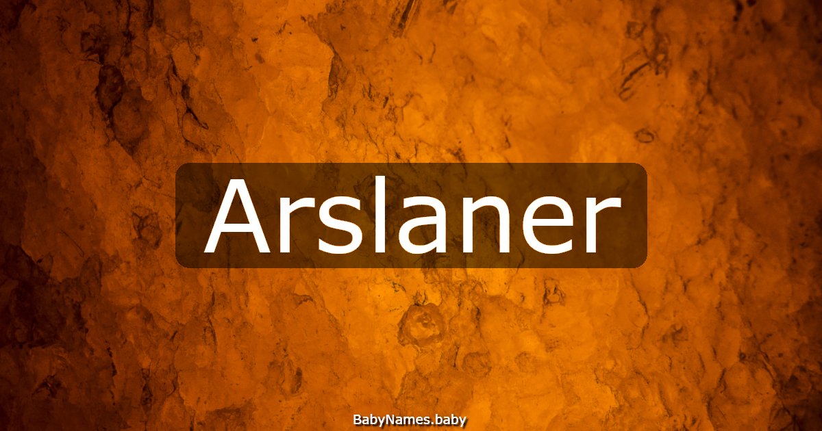 Arslaner