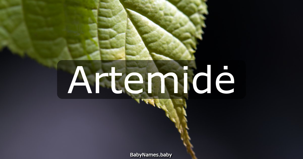 Artemidė