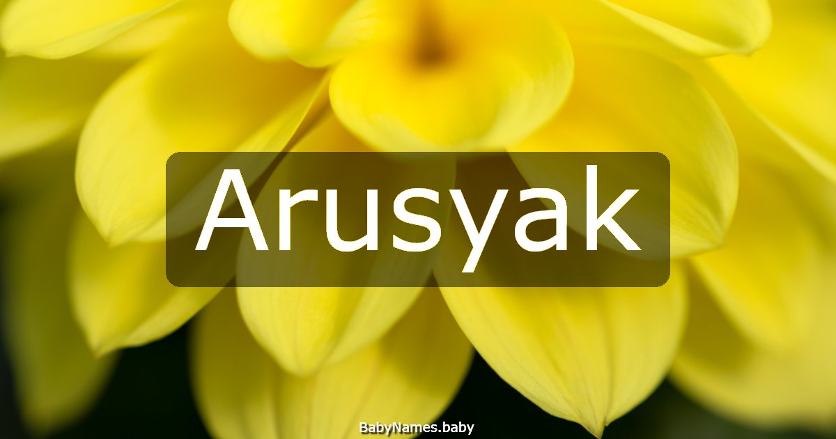 Arusyak