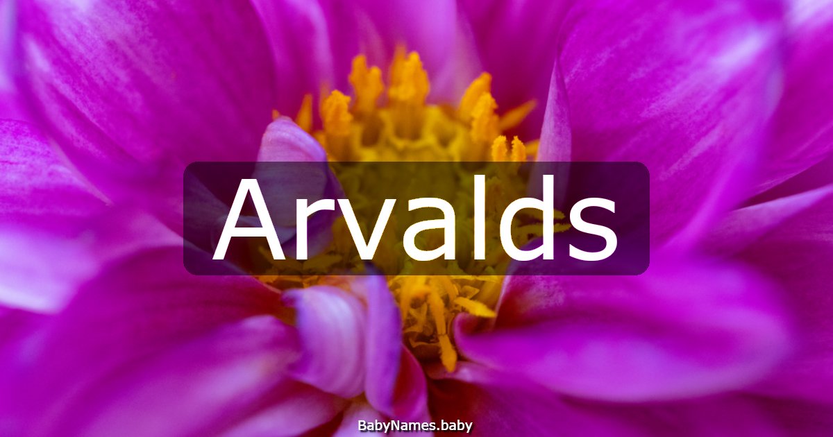 Arvalds