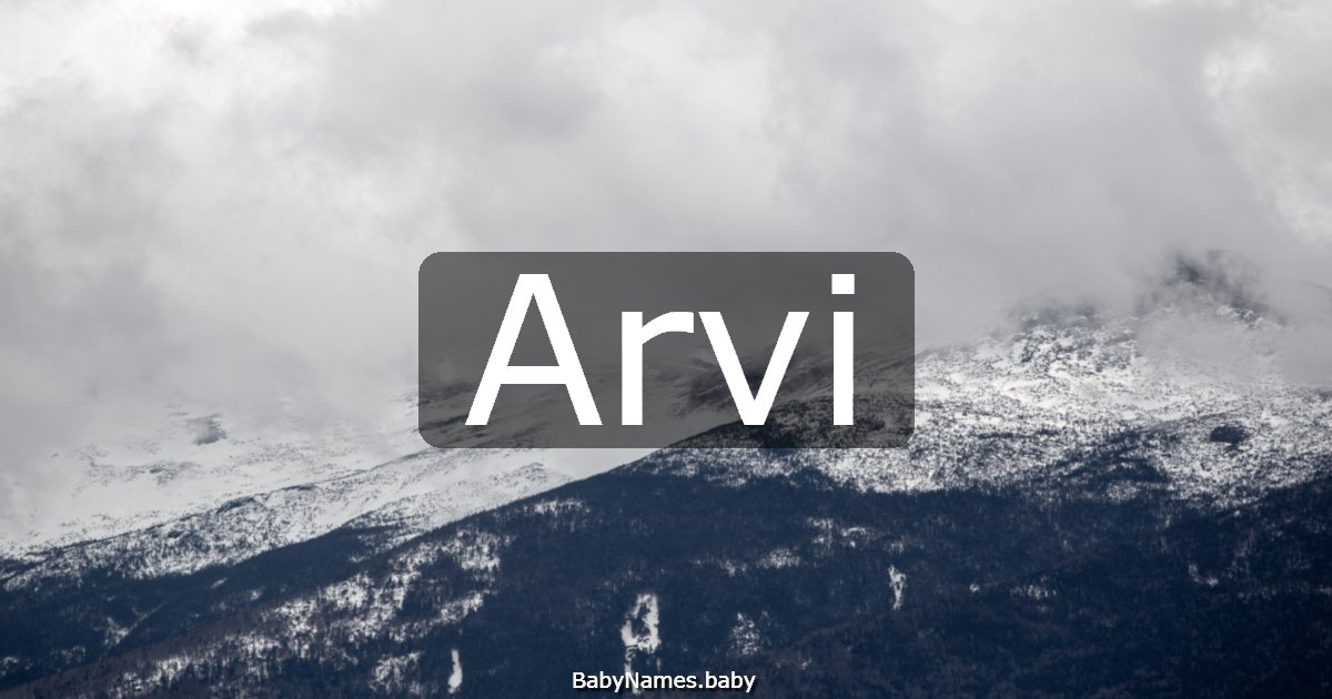 Arvi
