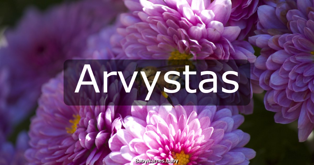 Arvystas