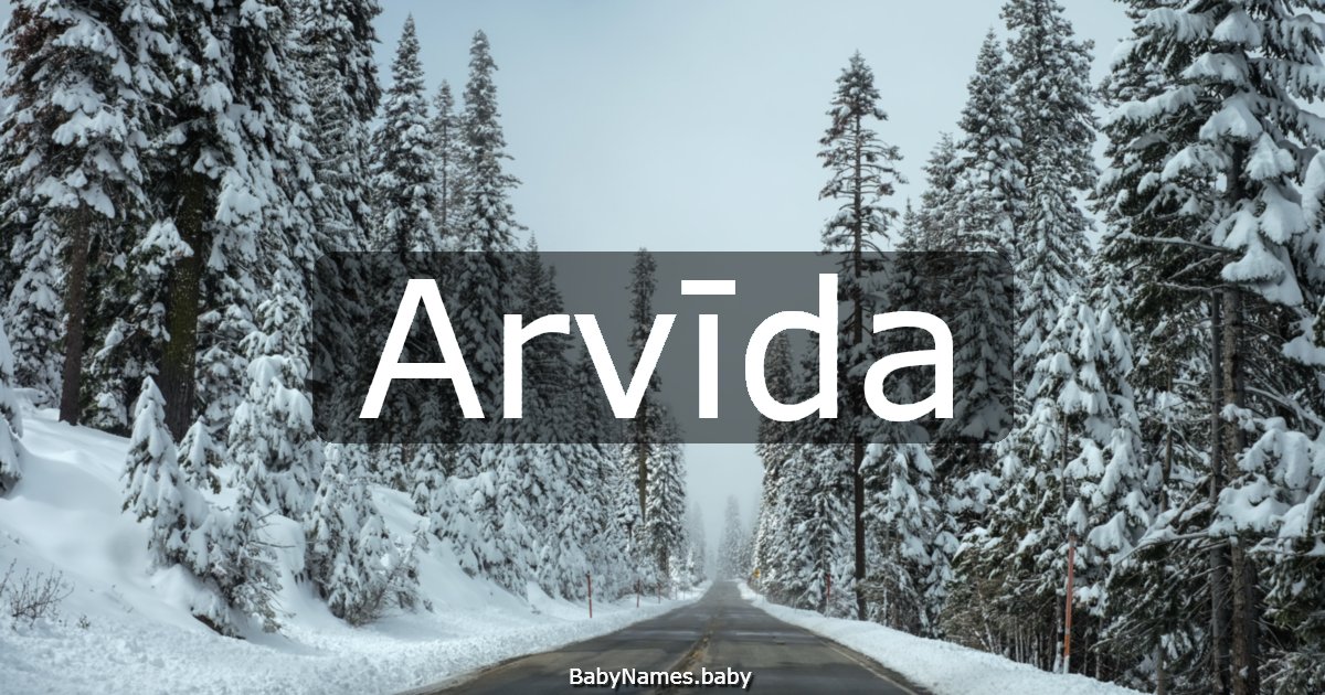 Arvīda