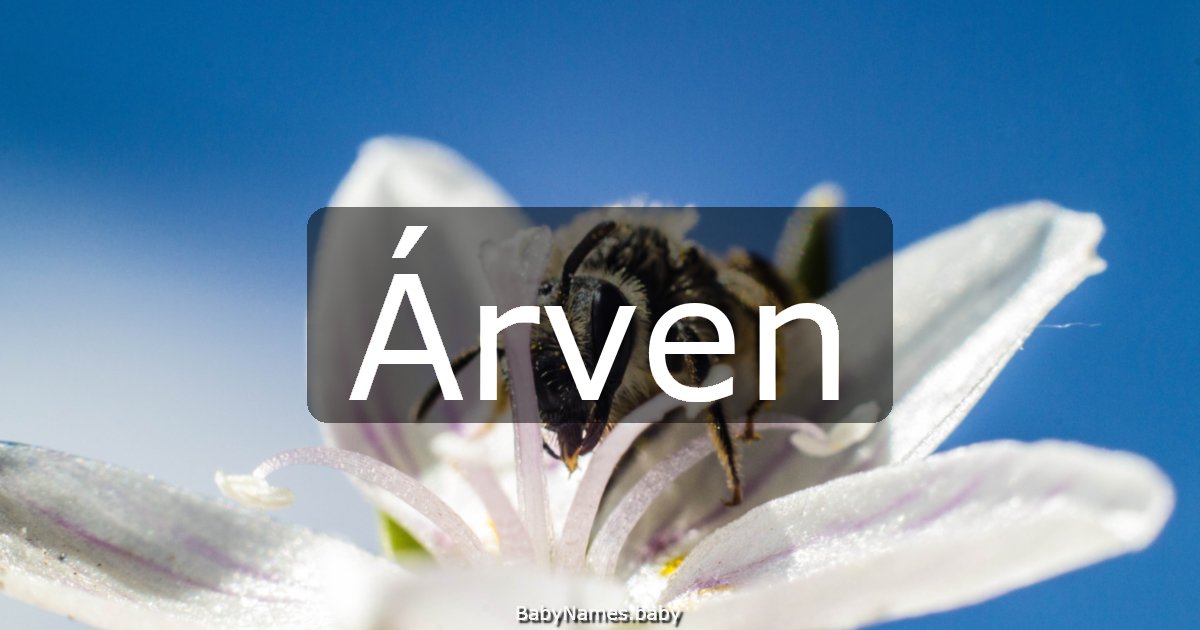 Árven