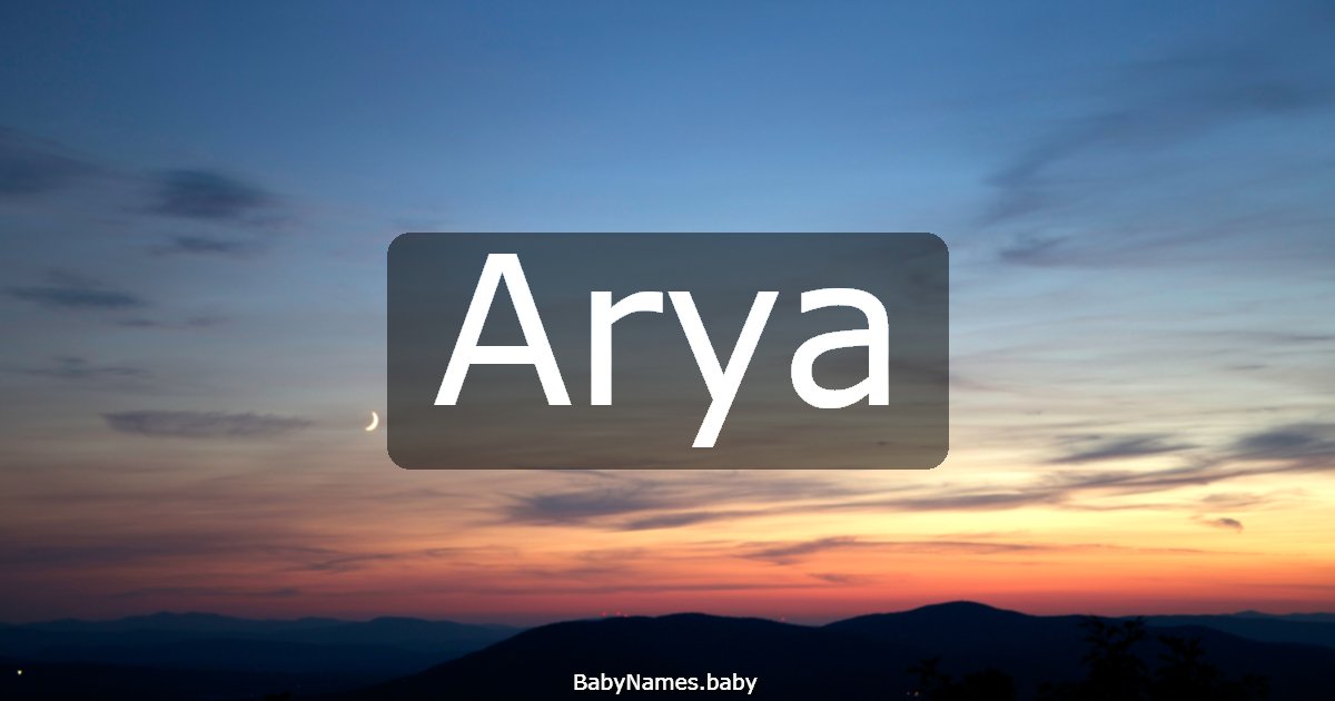 Arya