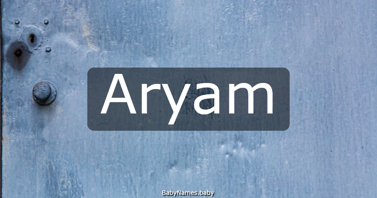Aryam
