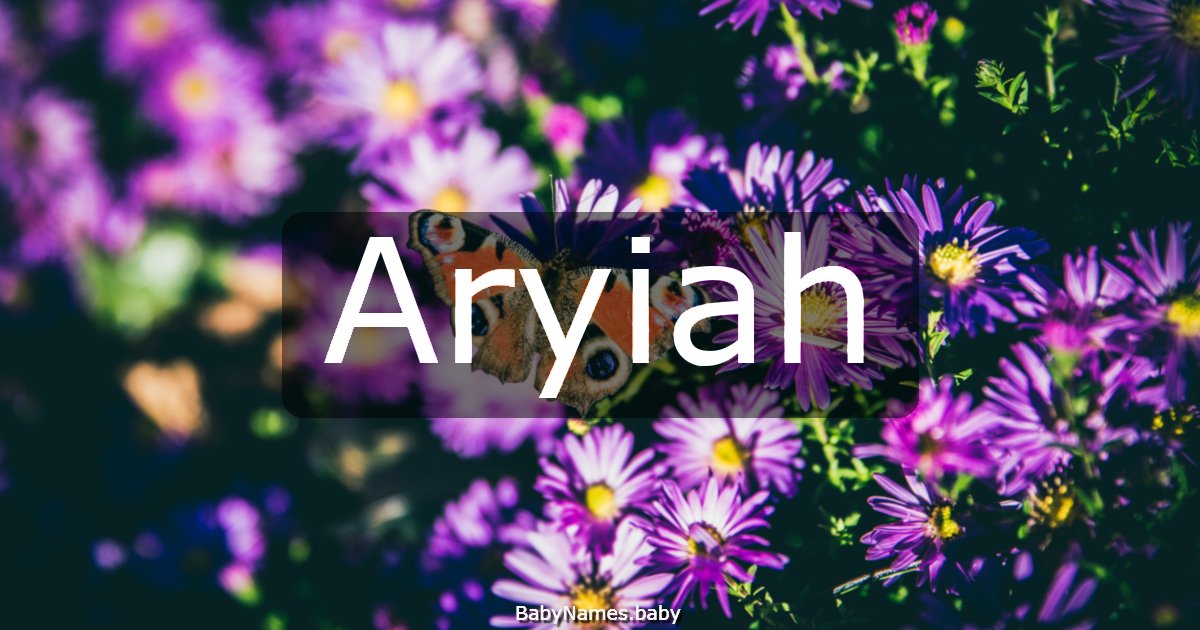 Aryiah