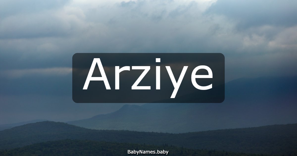 Arziye