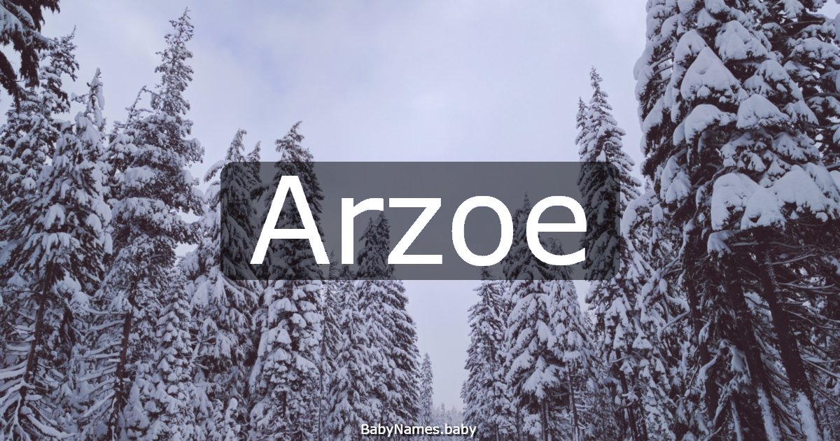 Arzoe