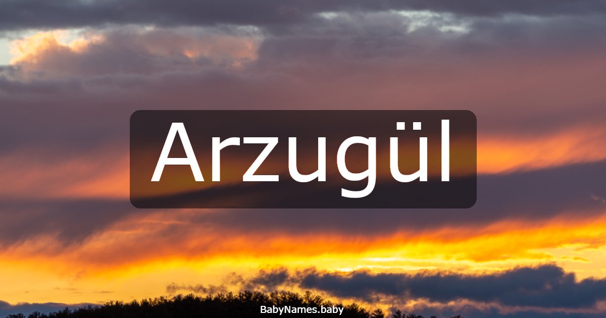 Arzugül