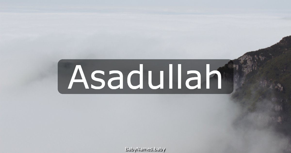Asadullah