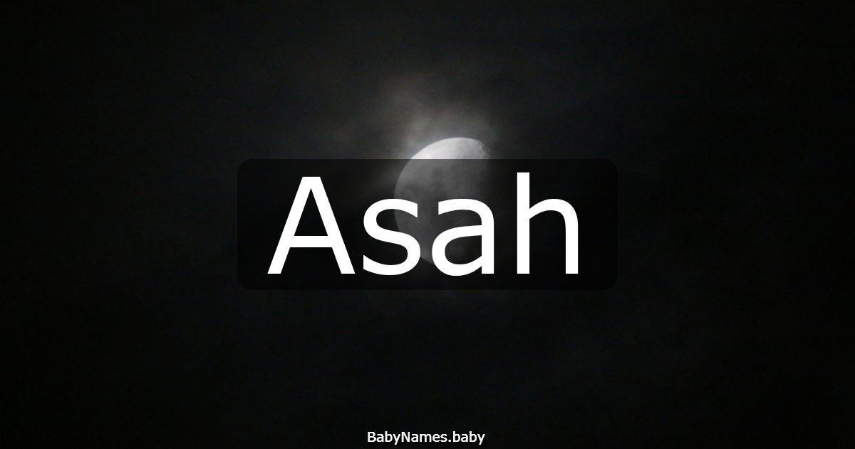 Asah
