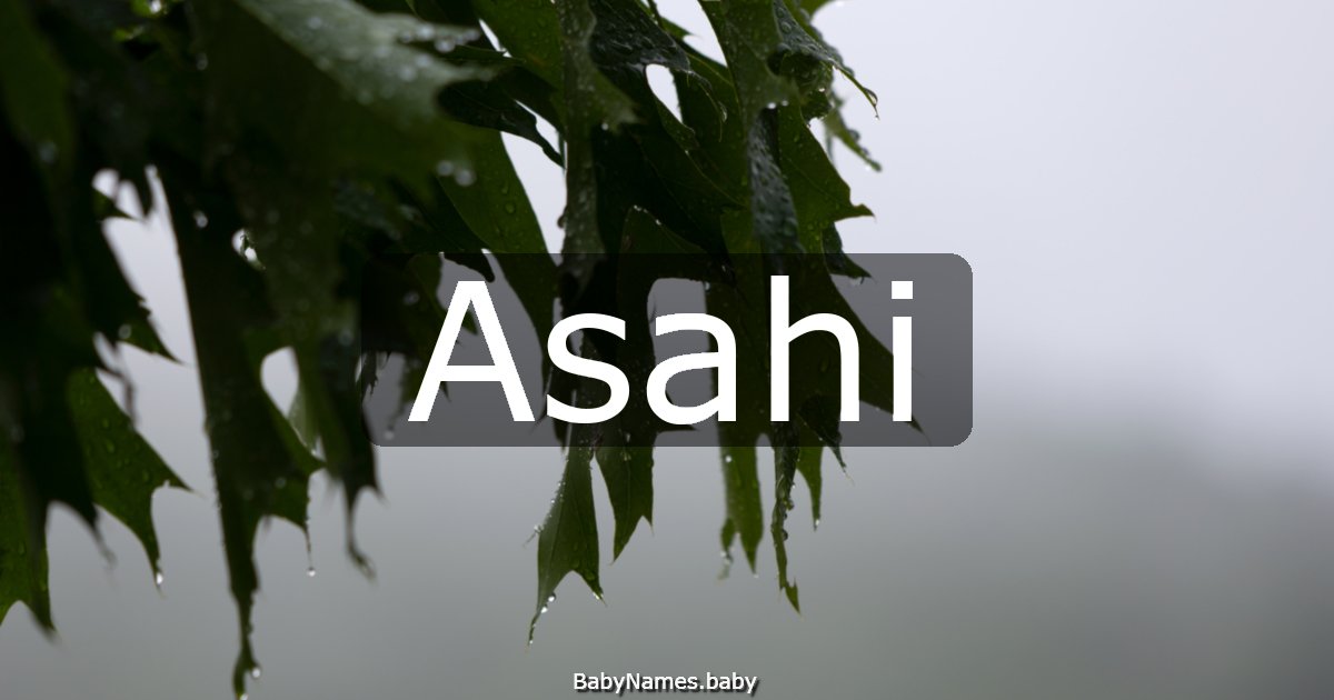 Asahi
