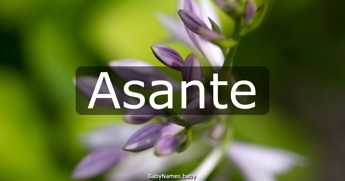 Asante