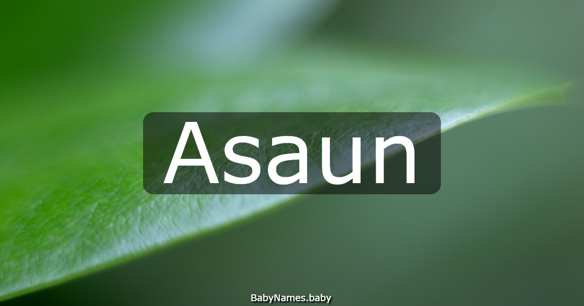 Asaun